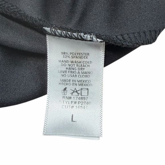 10/$25🦋 Cherry Mellow Black Faux Suede Mid Rise Hot Shorts - Size Large - Picture 6 of 10